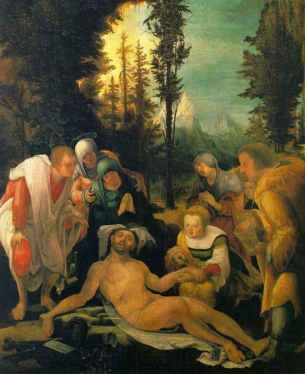 Ferdinand Hodler The Lamentation of Christ France oil painting art